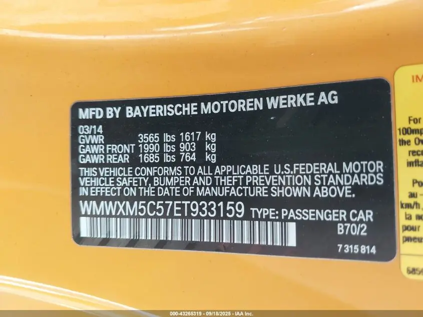 2014 MINI HARDTOP COOPER