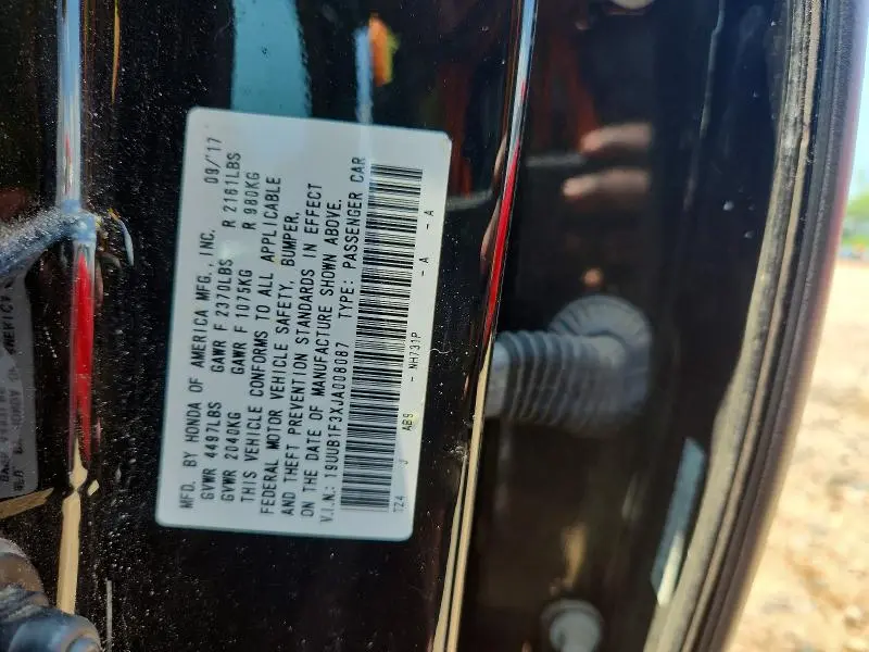 2018 ACURA TLX   