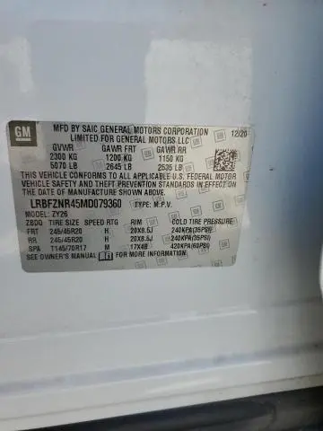 2021 BUICK ENVISION ESSENCE  