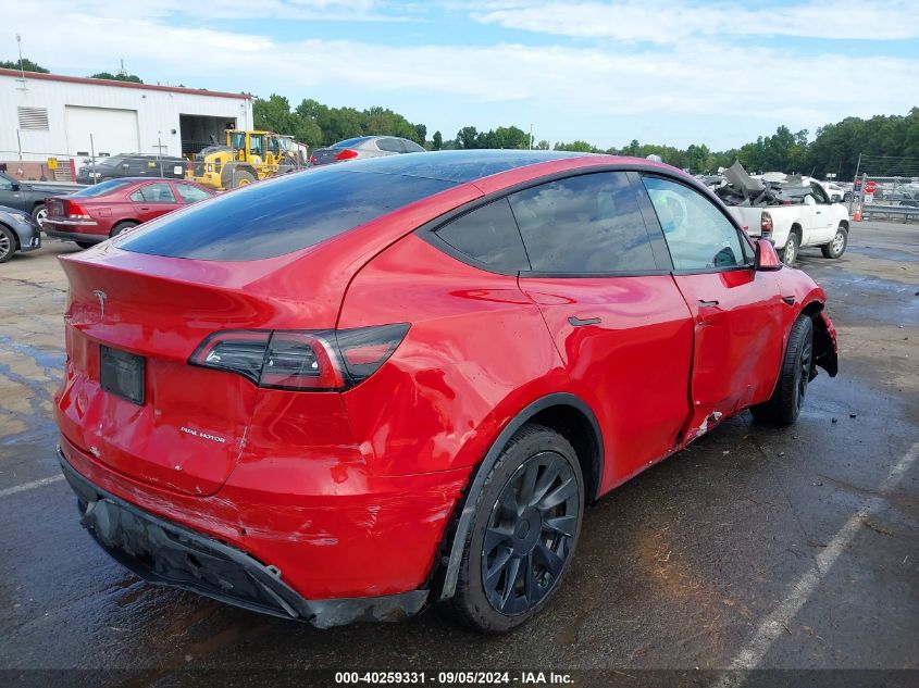 2022 TESLA MODEL Y LONG RANGE DUAL MOTOR ALL-WHEEL DRIVE