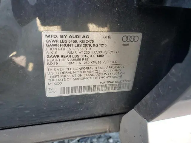 2018 AUDI Q5 PREMIUM PLUS  