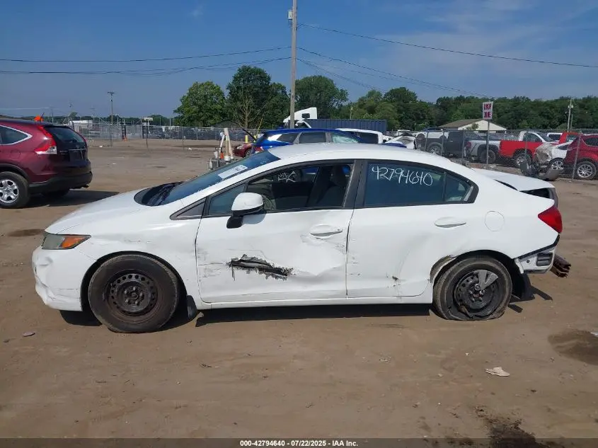 2012 HONDA CIVIC LX