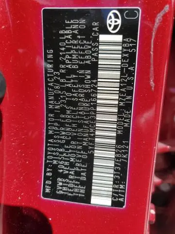 2023 TOYOTA COROLLA XSE  