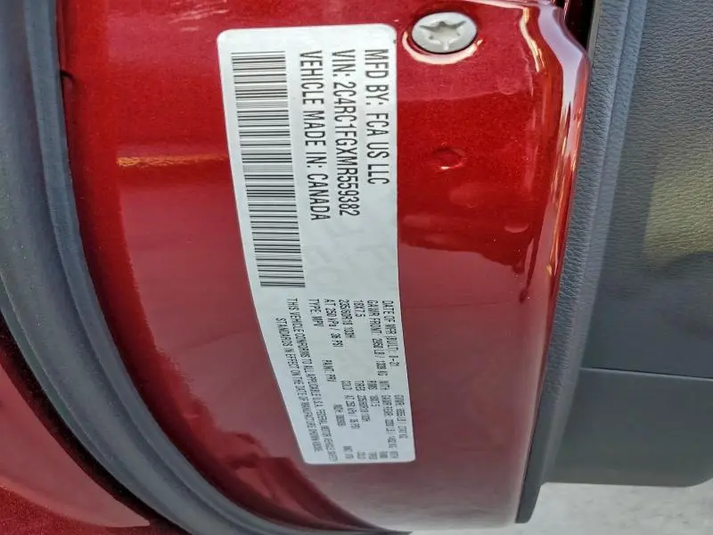 2021 CHRYSLER PACIFICA TOURING  