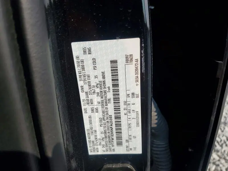 2022 FORD F150 SUPERCREW  