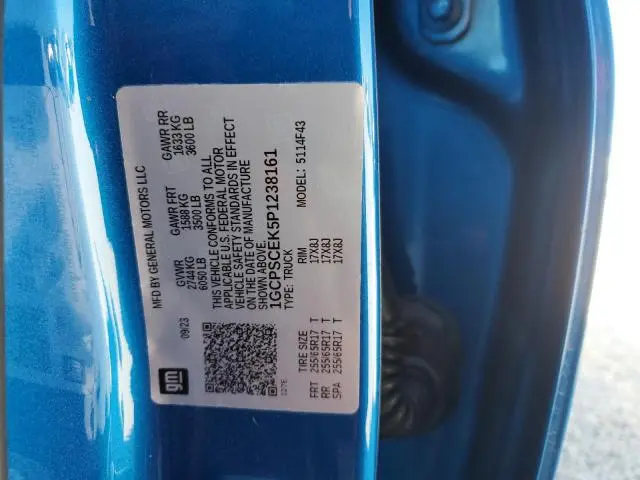 2023 CHEVROLET COLORADO LT