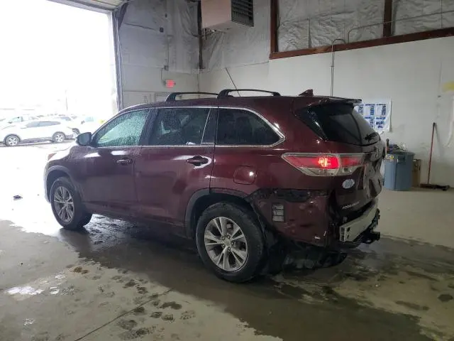 2015 TOYOTA HIGHLANDER LE  