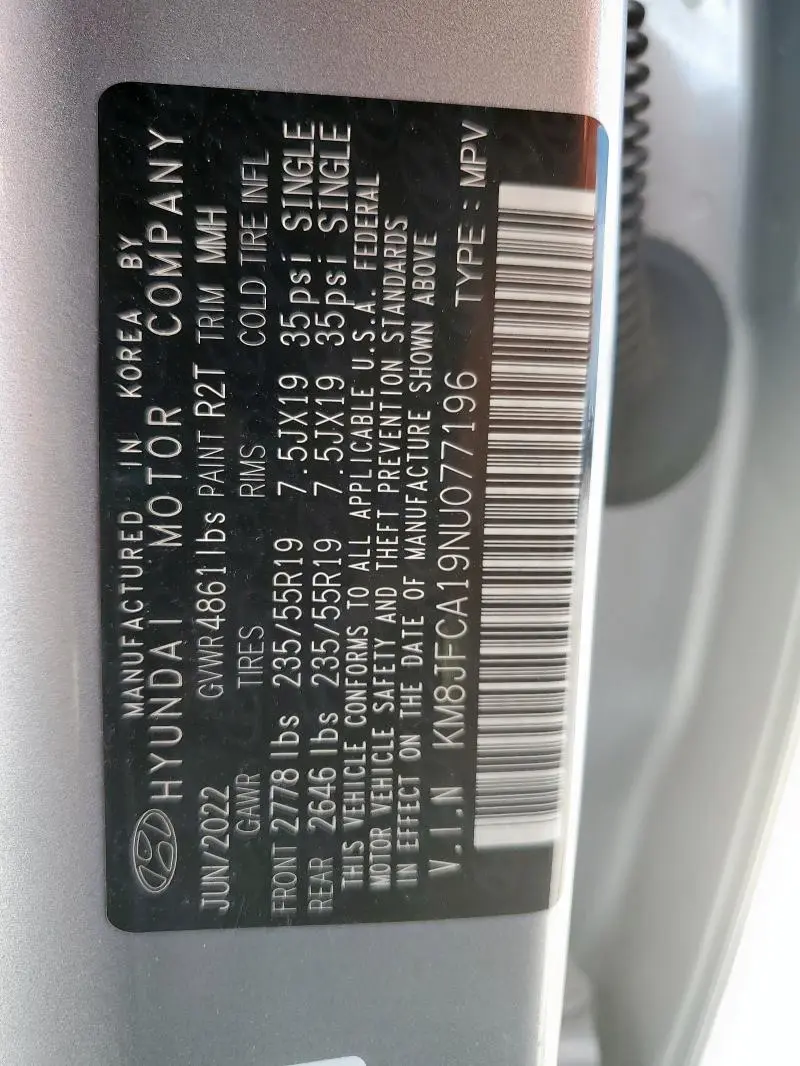 2022 HYUNDAI TUCSON SEL CONVENIENCE  