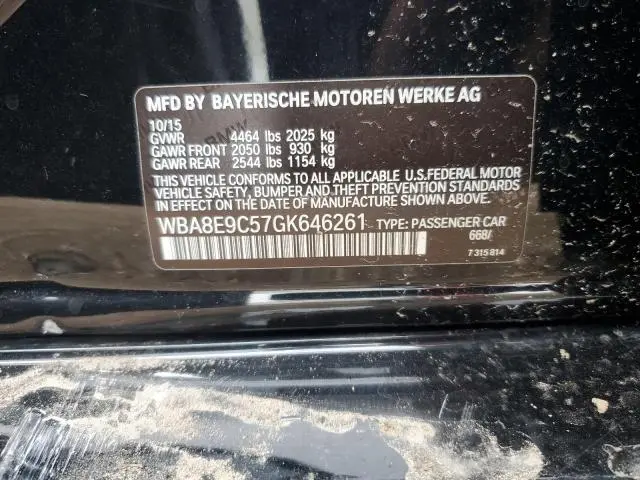 2016 BMW 328 I SULEV  