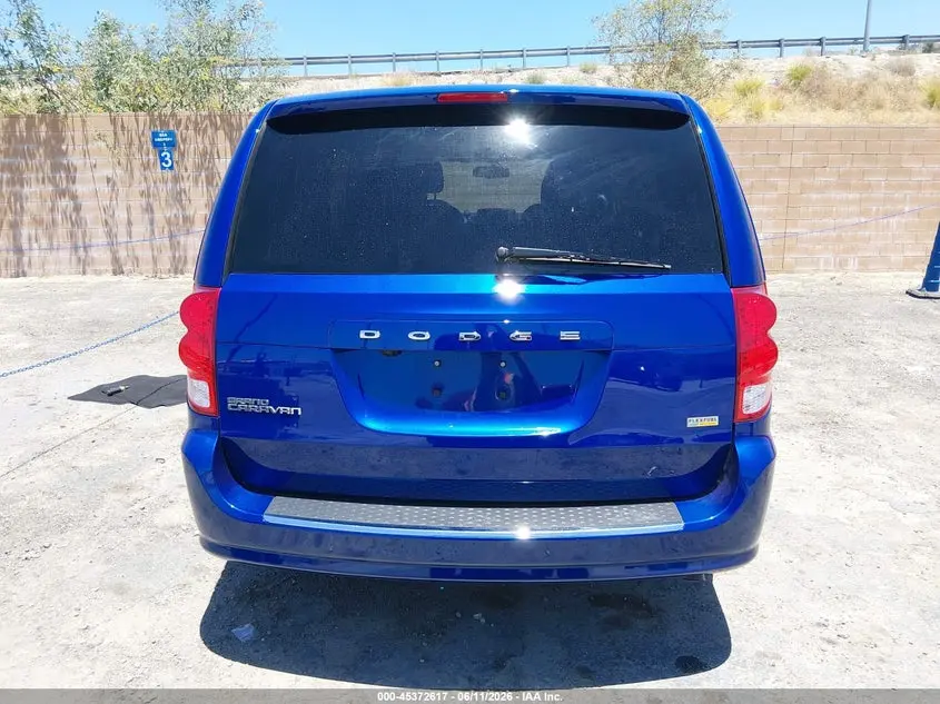 2018 DODGE GRAND CARAVAN SE