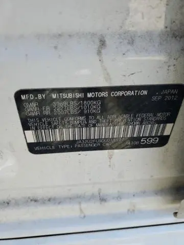 2013 MITSUBISHI LANCER ES/ES SPORT