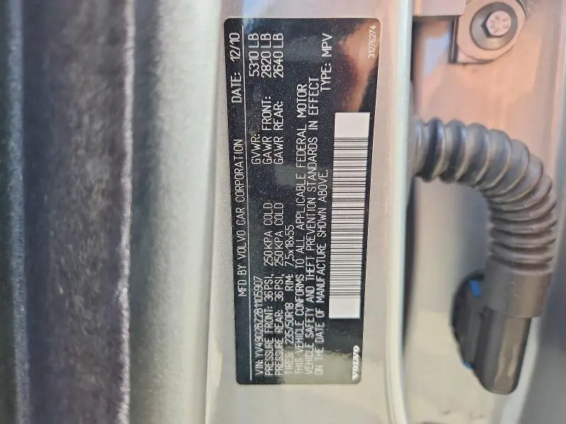 2011 VOLVO XC70 T6  