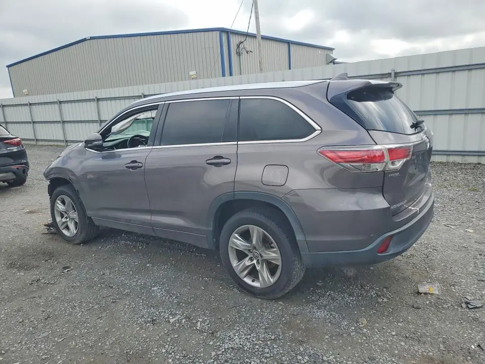2016 TOYOTA HIGHLANDER LIMITED  