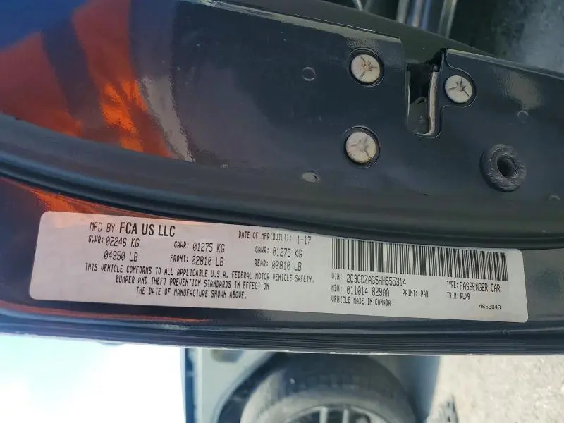 2017 DODGE CHALLENGER SXT  