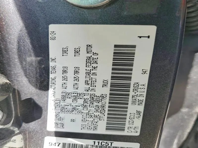 2024 TOYOTA TUNDRA SR5  