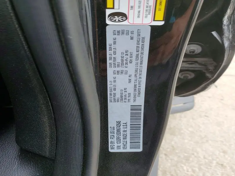 2021 RAM 1500 TRX  
