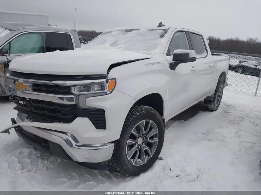 2025 CHEVROLET SILVERADO 1500 4WD  SHORT BED LT WITH 2FL