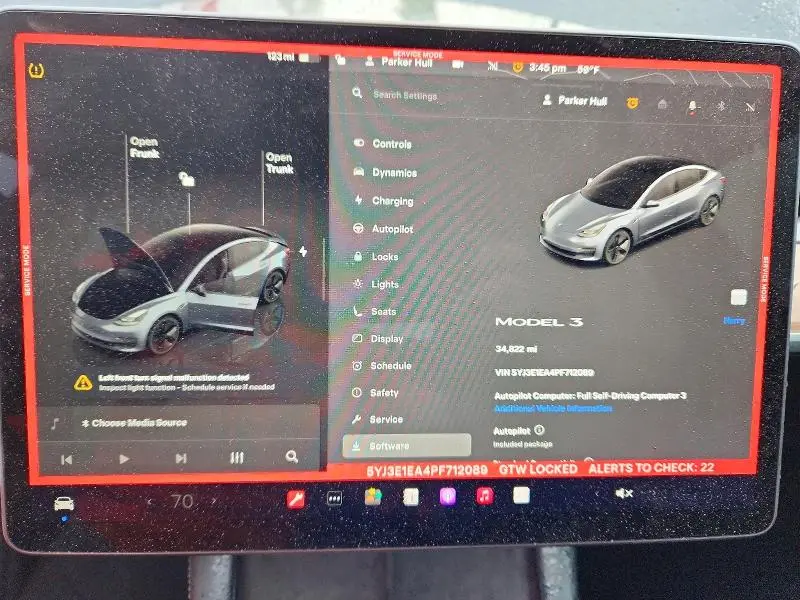 2023 TESLA MODEL 3   