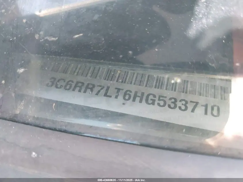 2017 RAM 1500 BIG HORN  4X4 5'7 BOX