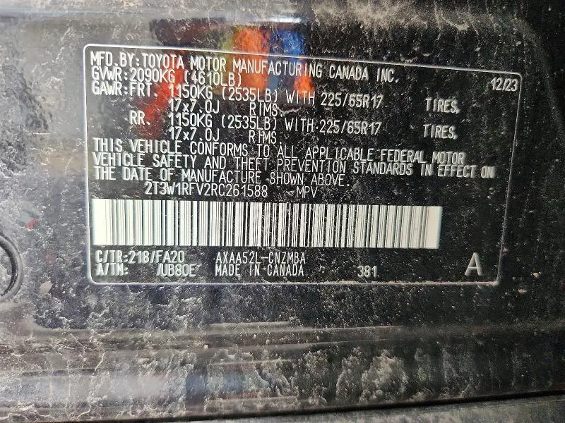 2024 TOYOTA RAV4 XLE  