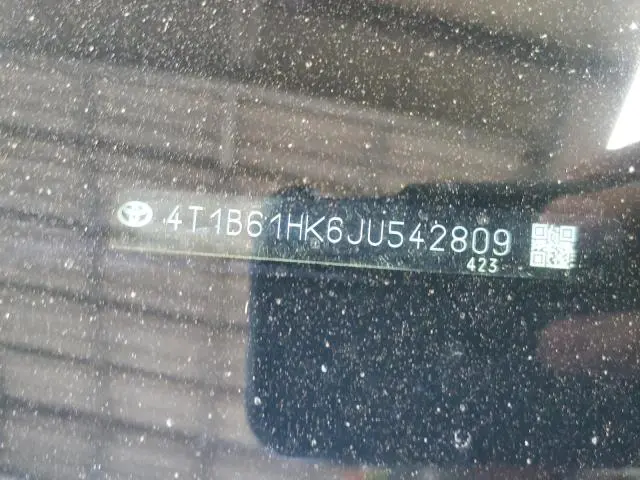 2018 TOYOTA CAMRY XSE  