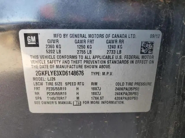 2013 GMC TERRAIN DENALI  