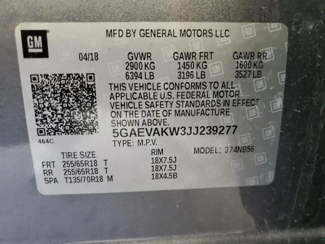 2018 BUICK ENCLAVE ESSENCE