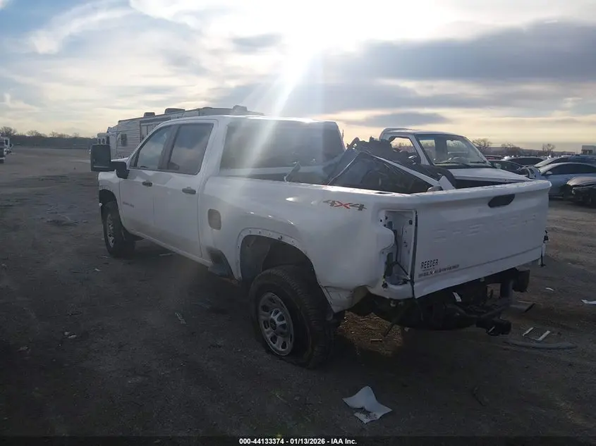 2025 CHEVROLET SILVERADO 2500HD 4WD  STANDARD BED WORK TRUCK