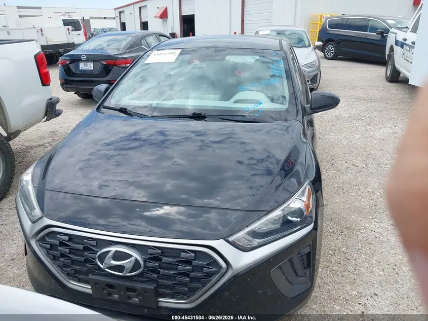 2020 HYUNDAI IONIQ HYBRID BLUE