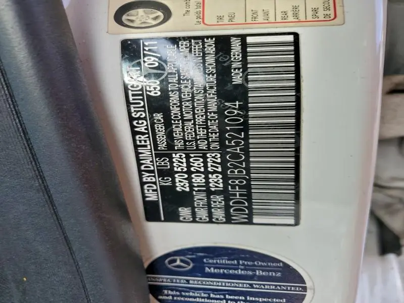 2012 MERCEDES-BENZ E 350 4MATIC  