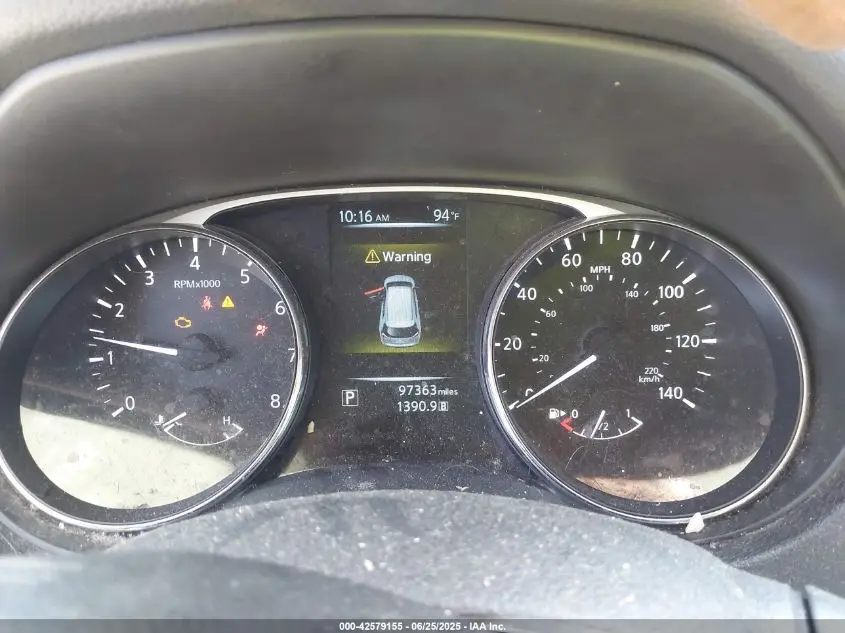2016 NISSAN ROGUE S/SL/SV