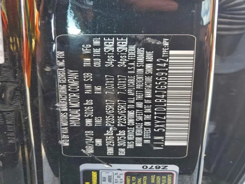 2018 HYUNDAI SANTA FE SPORT   