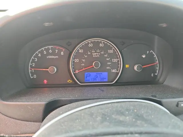 2010 HYUNDAI ELANTRA BLUE  