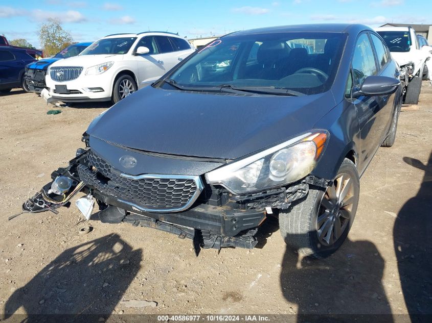 2016 KIA FORTE LX