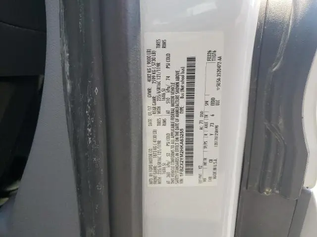 2017 FORD TRANSIT T-350  