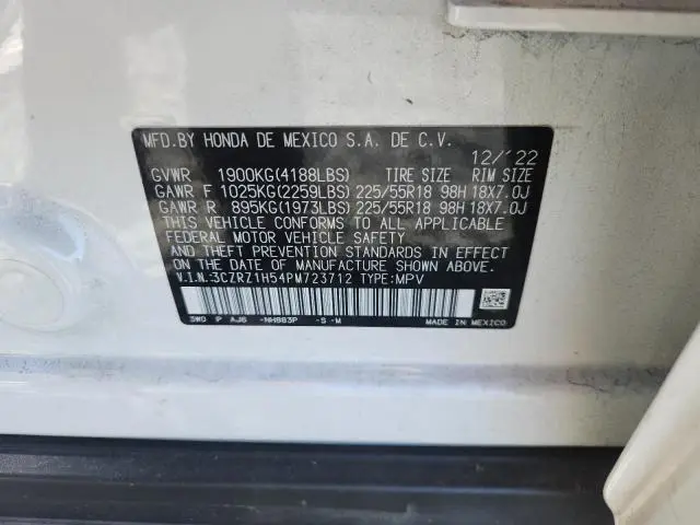 2023 HONDA HR-V SPORT  