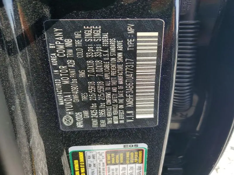 2026 HYUNDAI KONA SEL SPORT  
