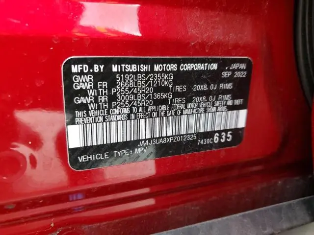 2023 MITSUBISHI OUTLANDER SE  