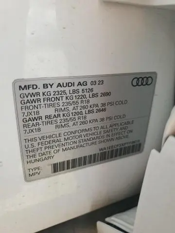 2023 AUDI Q3 PREMIUM PLUS S LINE 45  