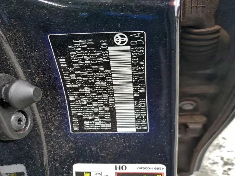 2016 TOYOTA COROLLA L  