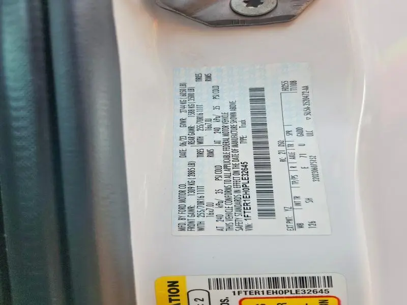 2023 FORD RANGER XL  