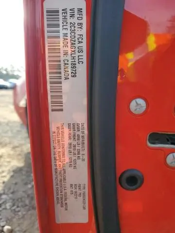 2020 DODGE CHALLENGER SXT  