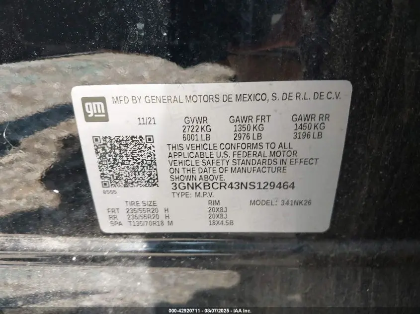 2022 CHEVROLET BLAZER FWD 2LT