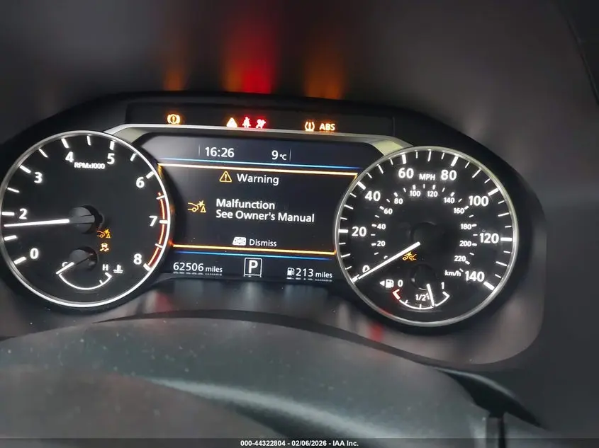 2019 NISSAN ALTIMA 2.5 SV