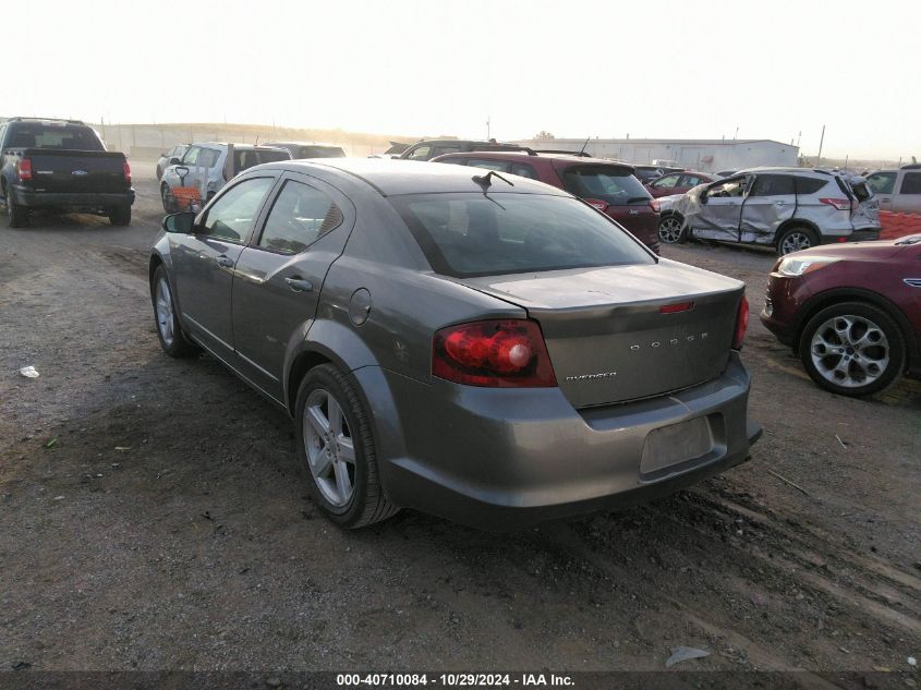 2013 DODGE AVENGER SE