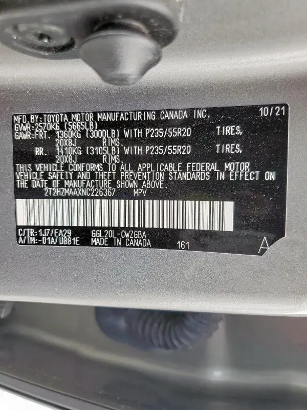 2022 LEXUS RX 350  