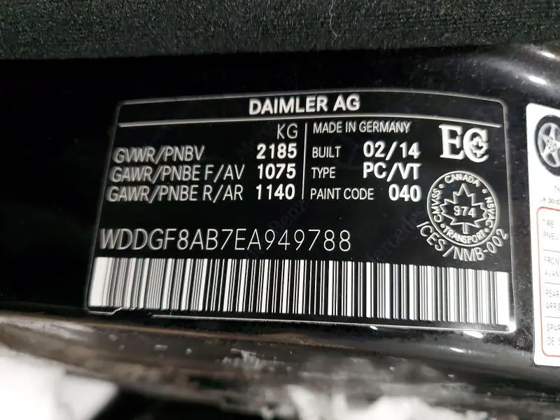 2014 MERCEDES-BENZ C 300 4MATIC  