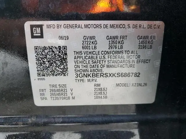 2019 CHEVROLET BLAZER RS  