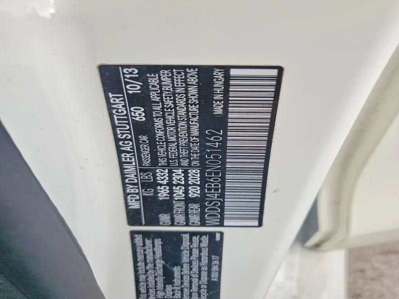 2014 MERCEDES-BENZ CLA 250  