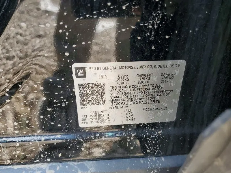 2019 GMC TERRAIN SLE  